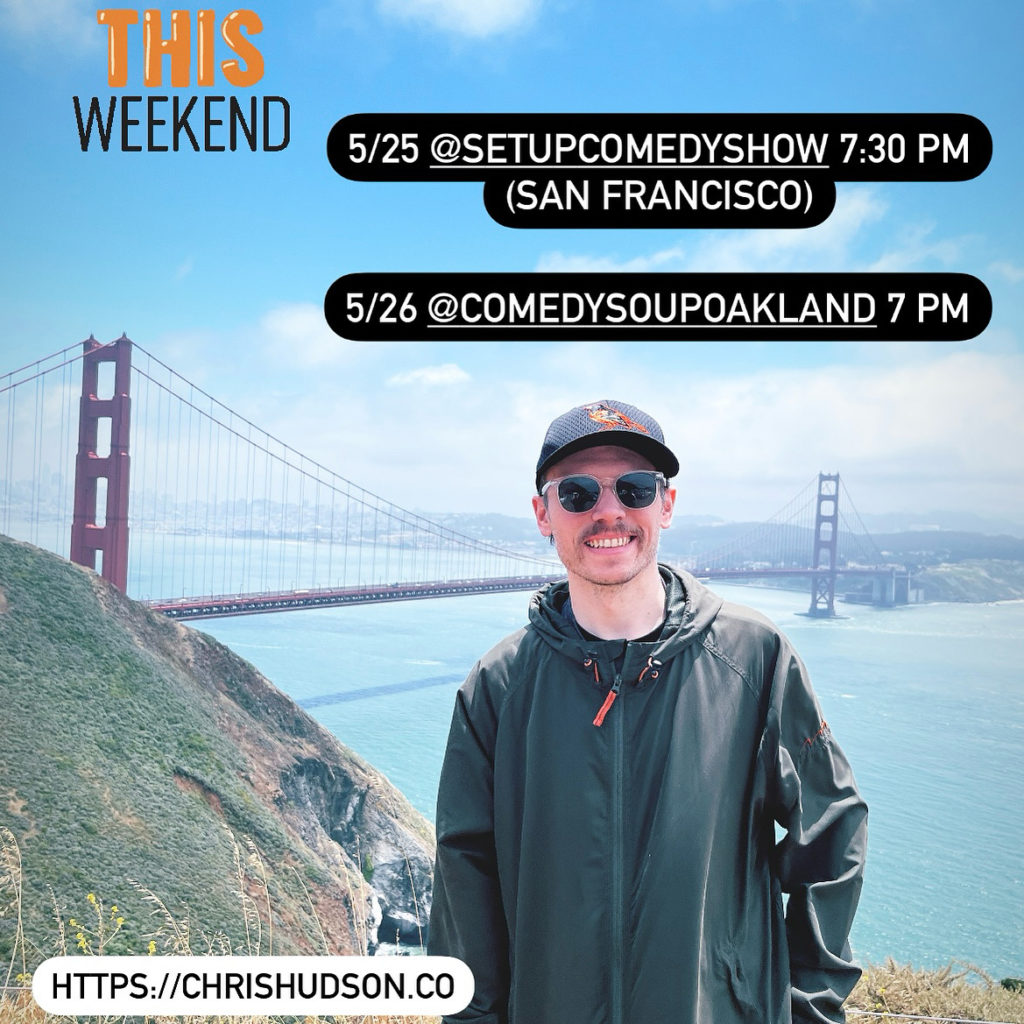 san francisco comedy stand-up comedian oakland shows fun chris hudson