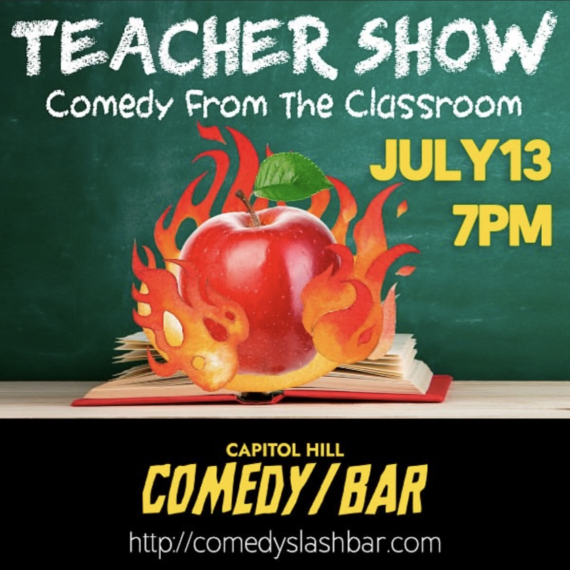 The Teacher Show comes to Seattle! TONIGHT!!