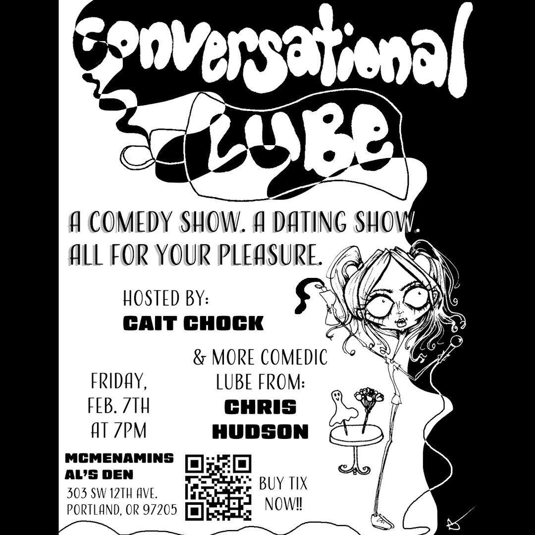 come meet someone new at Conversational Lube TONIGHT